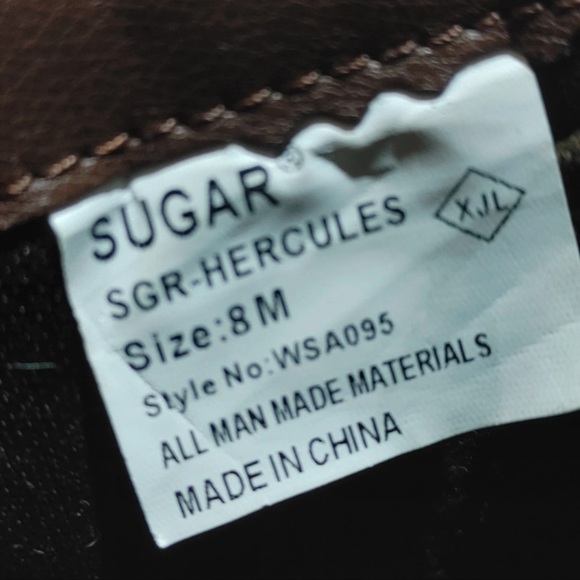 Sugar Women’s Hercules Brown Wedge Booties - Picture 6 of 6